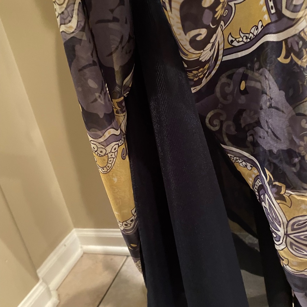 100% silk maxi dress - Picture 10 of 13